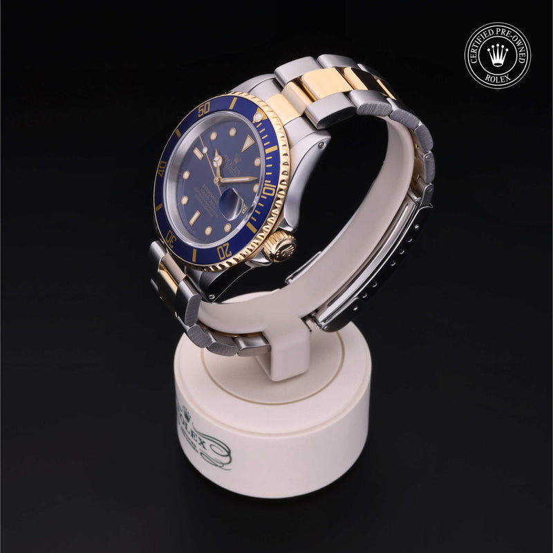 Rolex Certified Pre-Owned Watch N399819: Oyster Perpetual Submariner Date M16613LN-0003