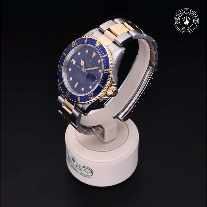 Rolex Certified Pre-Owned Watch N399819: Oyster Perpetual Submariner Date M16613LN-0003
