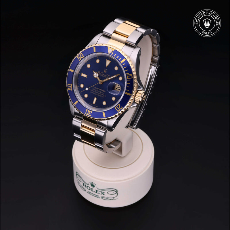 Rolex Certified Pre-Owned Watch N399819: Oyster Perpetual Submariner Date M16613LN-0003