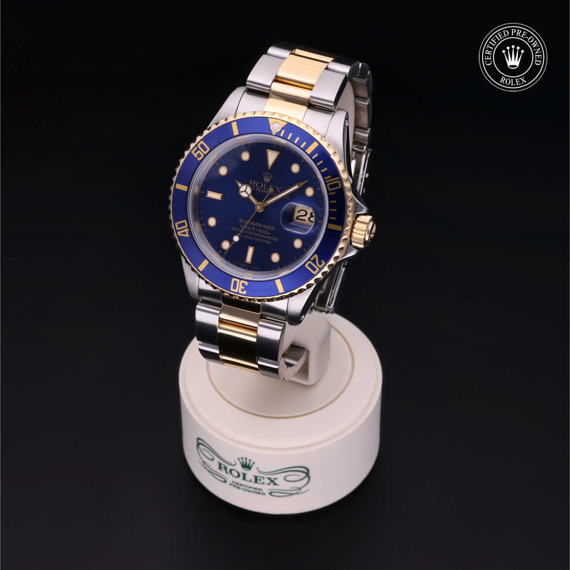 Rolex Certified Pre-Owned Watch N399819: Oyster Perpetual Submariner Date M16613LN-0003