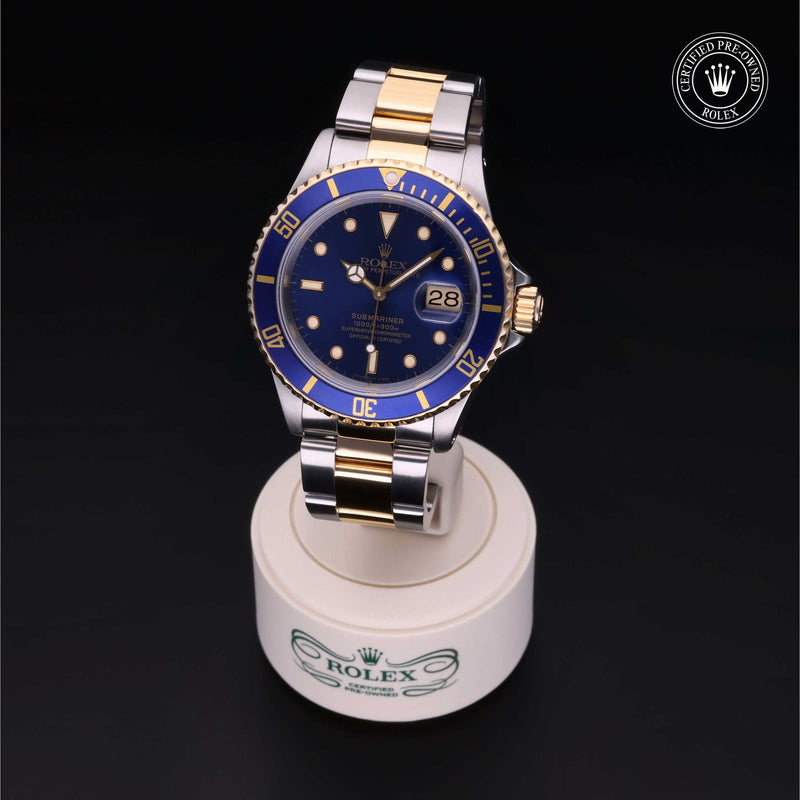 Rolex Certified Pre-Owned Watch N399819: Oyster Perpetual Submariner Date M16613LN-0003