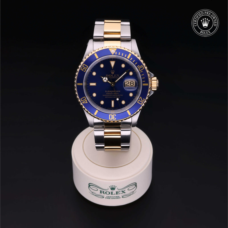 Rolex Certified Pre-Owned Watch N399819: Oyster Perpetual Submariner Date M16613LN-0003