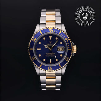 Rolex Certified Pre-Owned Watch N399819: Oyster Perpetual Submariner Date M16613LN-0003