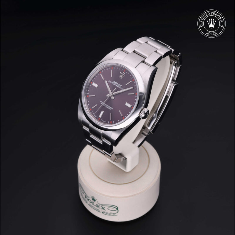 Rolex Certified Pre-Owned Watch Oyster Perpetual 39