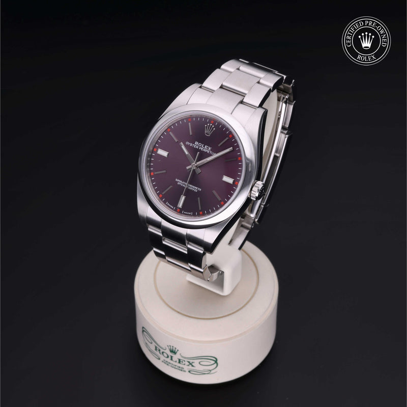 Rolex Certified Pre-Owned Watch Oyster Perpetual 39