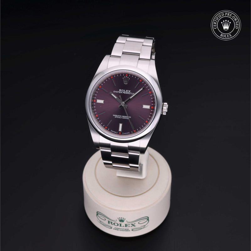 Rolex Certified Pre-Owned Watch Oyster Perpetual 39