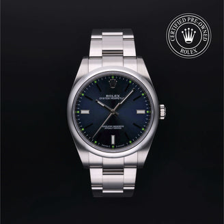 Rolex Certified Pre-Owned Watch Oyster Perpetual 39