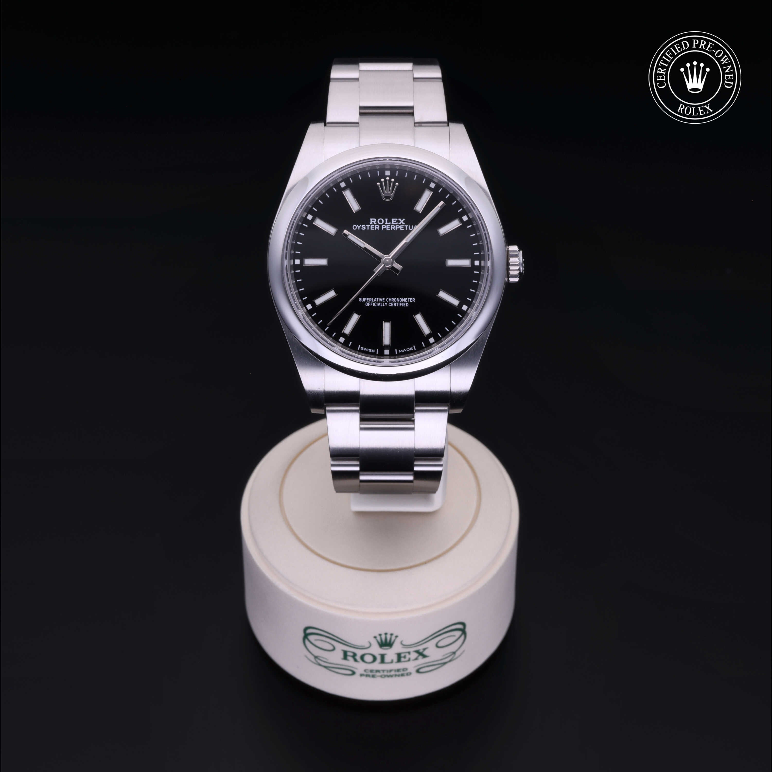 Rolex Certified Pre-Owned Watch Oyster Perpetual 39