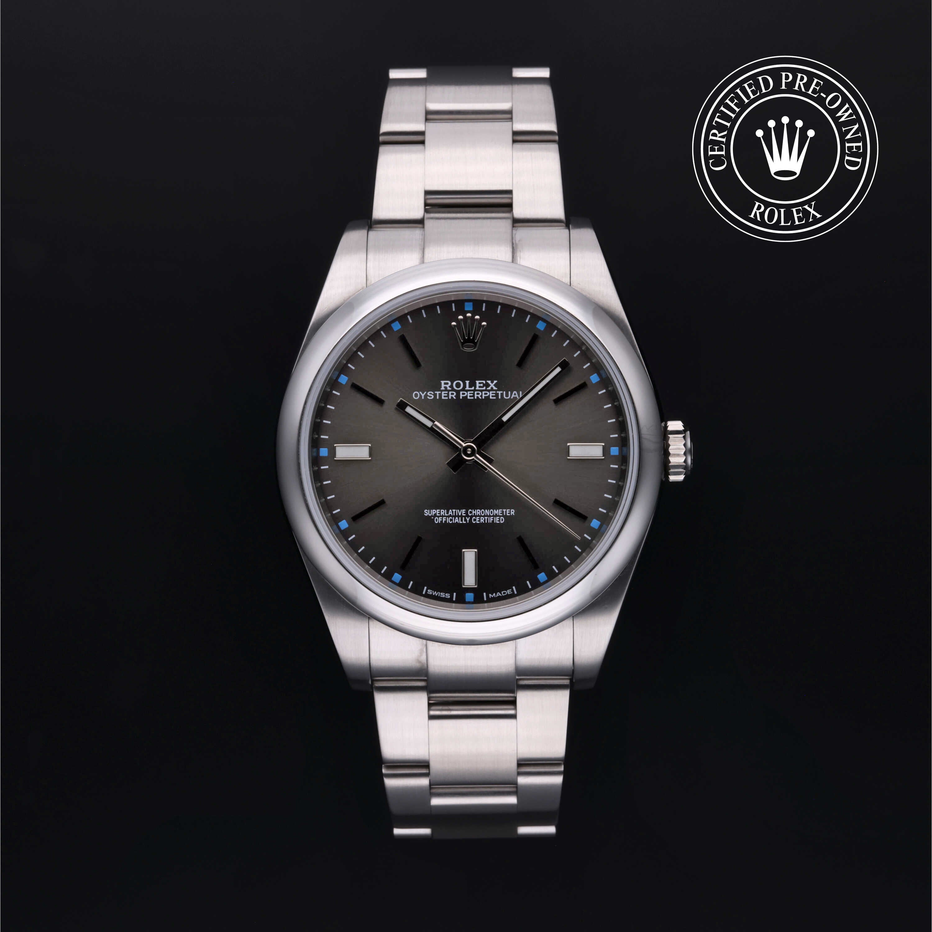 Rolex Certified Pre-Owned Watch Oyster Perpetual 39