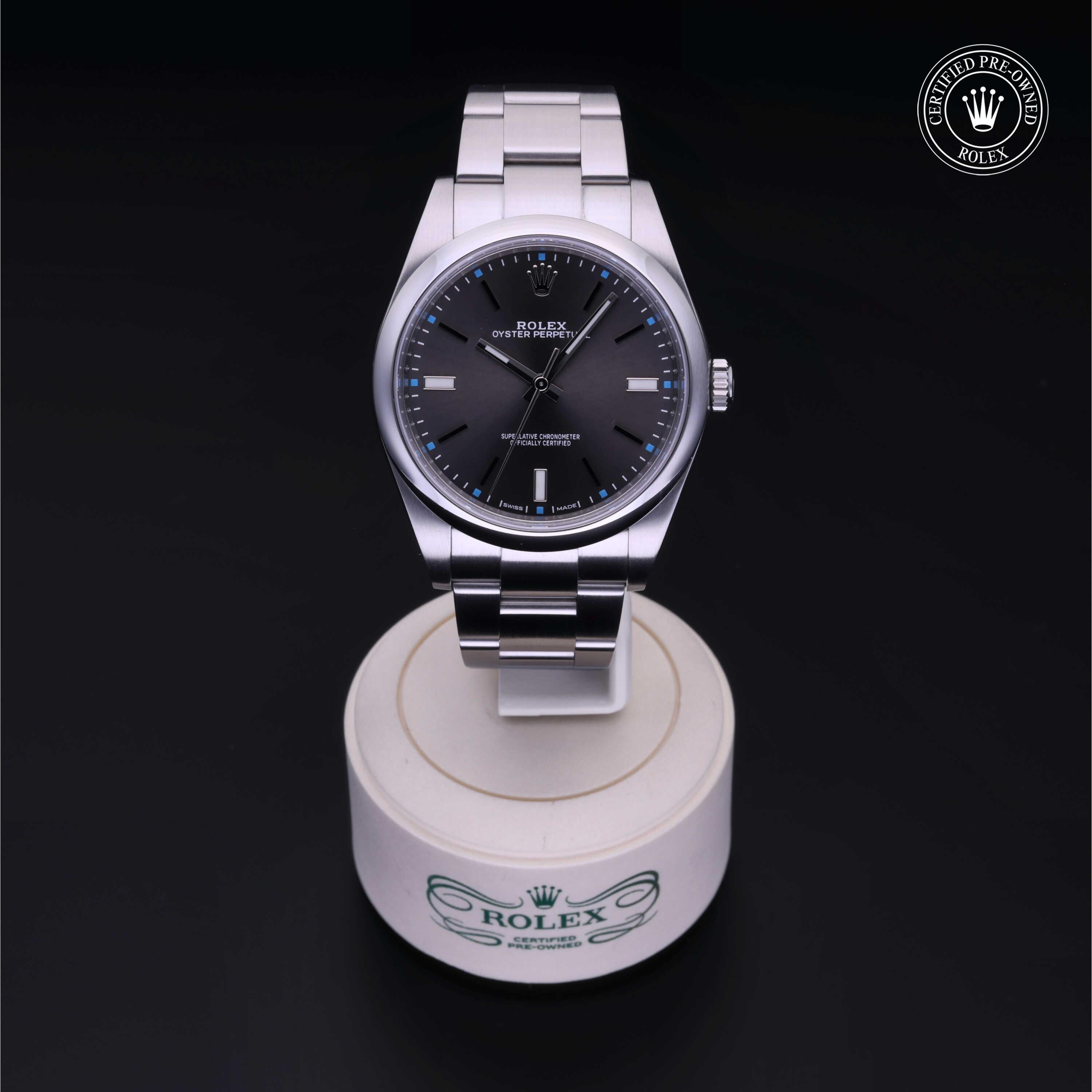 Rolex Certified Pre-Owned Watch Oyster Perpetual 39