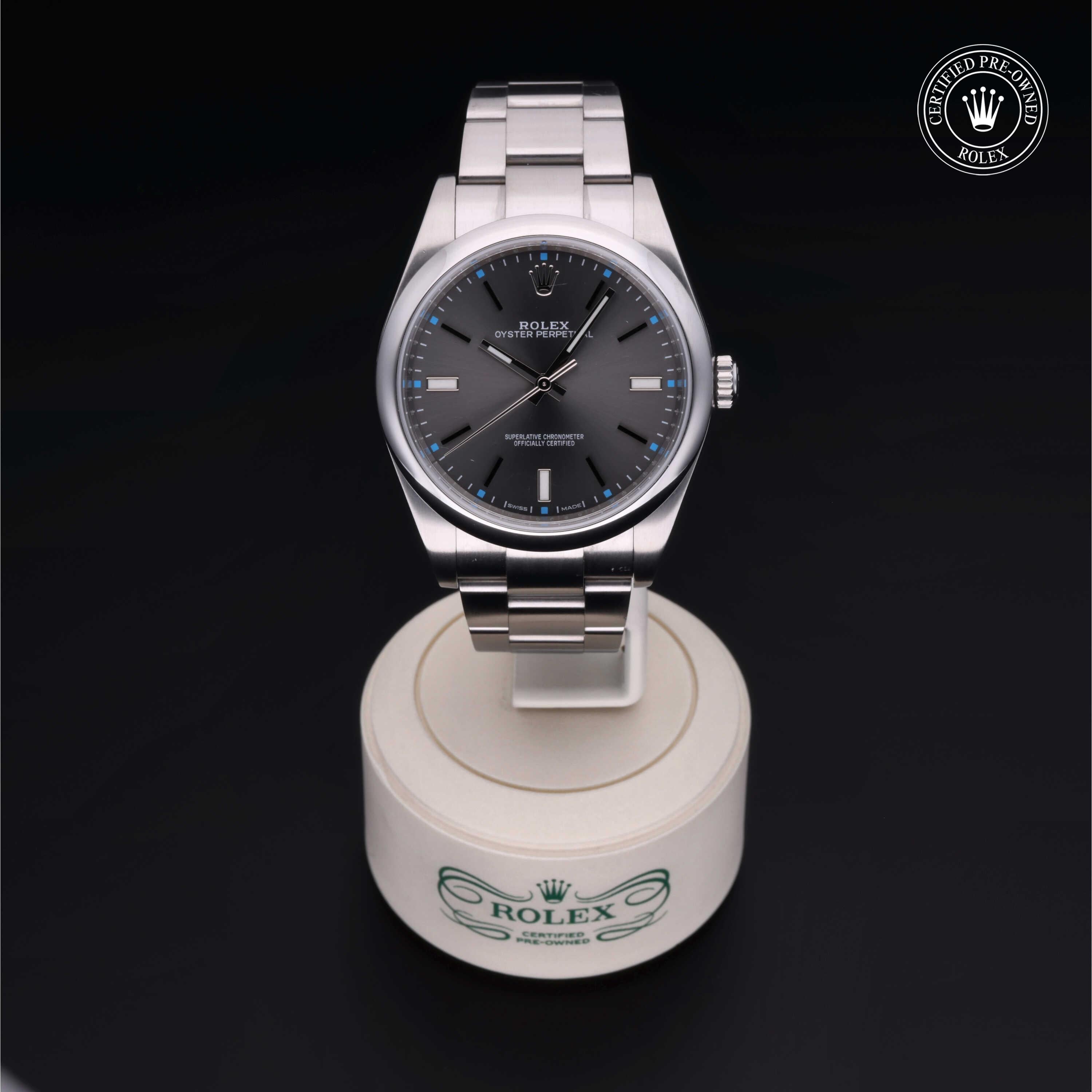 Rolex Certified Pre-Owned Watch Oyster Perpetual 39