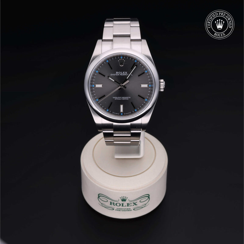 Rolex Certified Pre-Owned Watch Oyster Perpetual 39