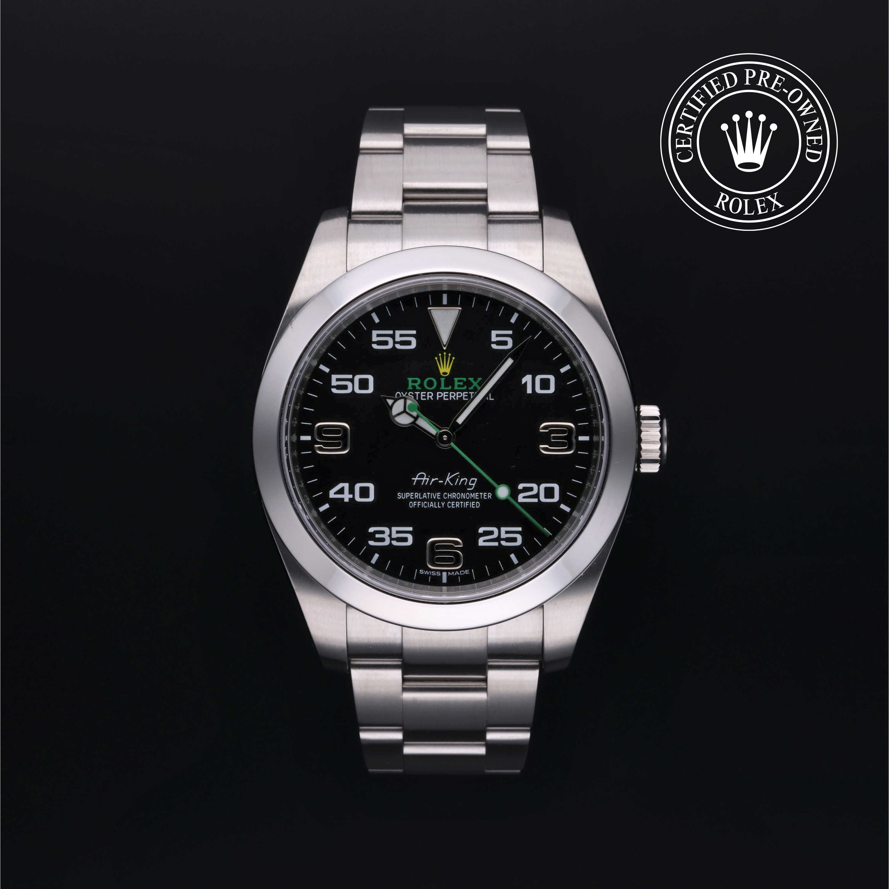 Rolex Certified Pre-Owned Watch Oyster Perpetual Air-King
