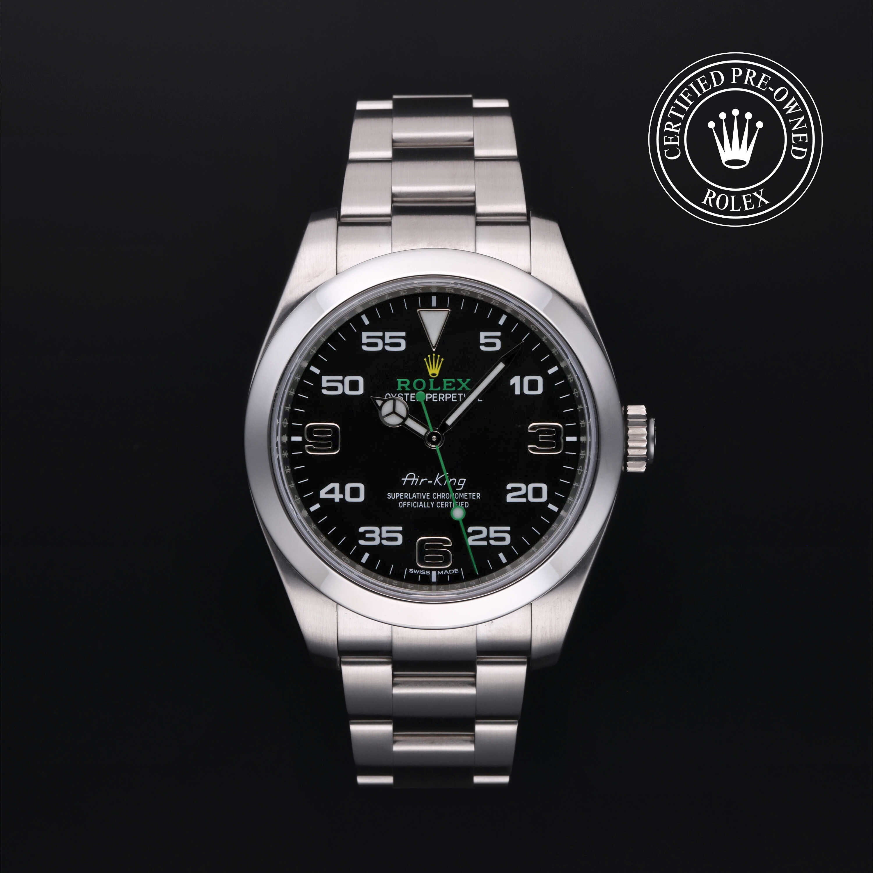Rolex Certified Pre-Owned Watch Oyster Perpetual Air-King