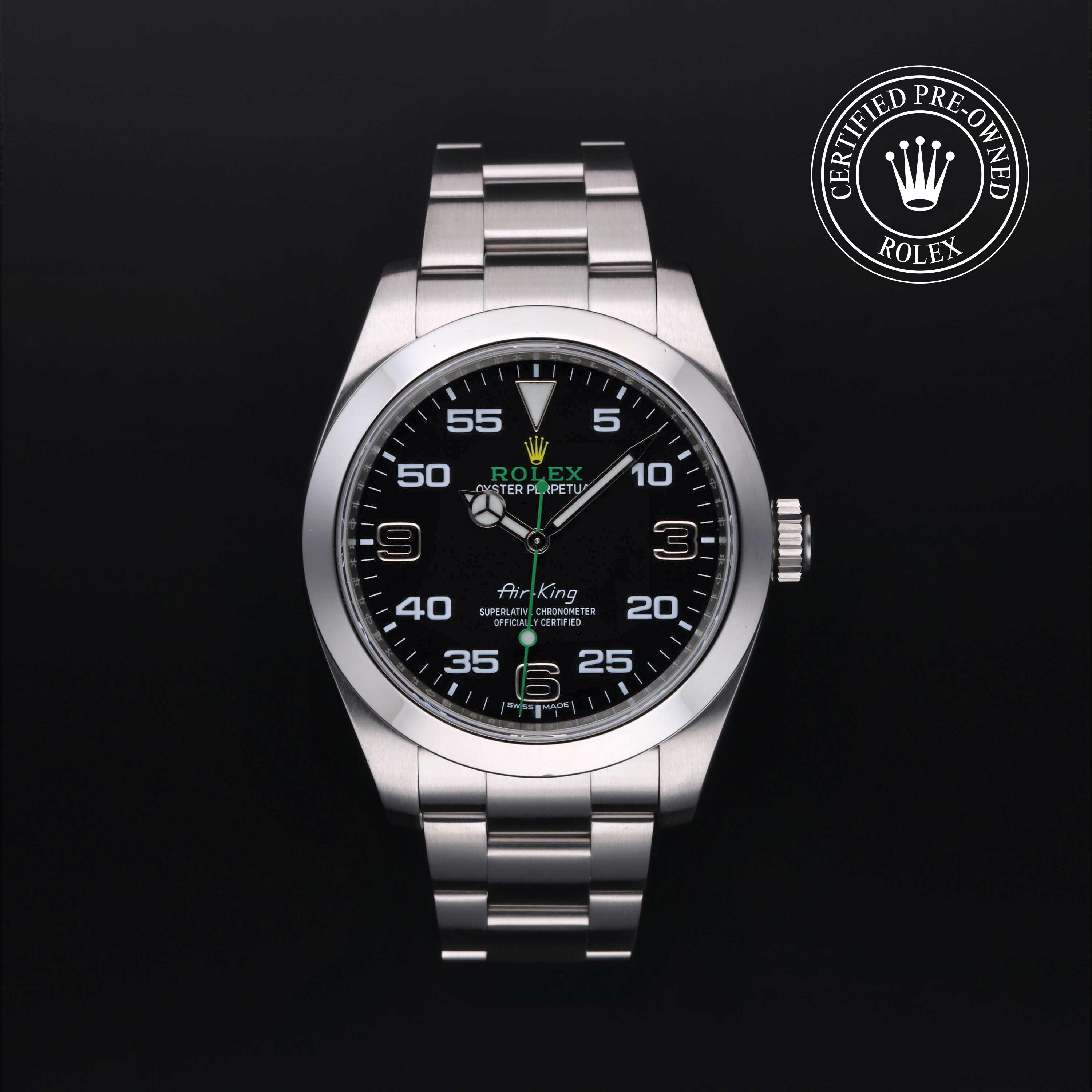 Rolex Certified Pre-Owned Watch Oyster Perpetual Air-King