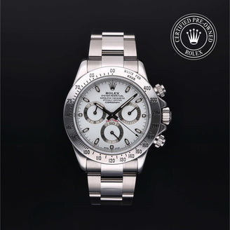 Rolex Certified Pre-Owned Watch Oyster Perpetual Cosmograph Daytona