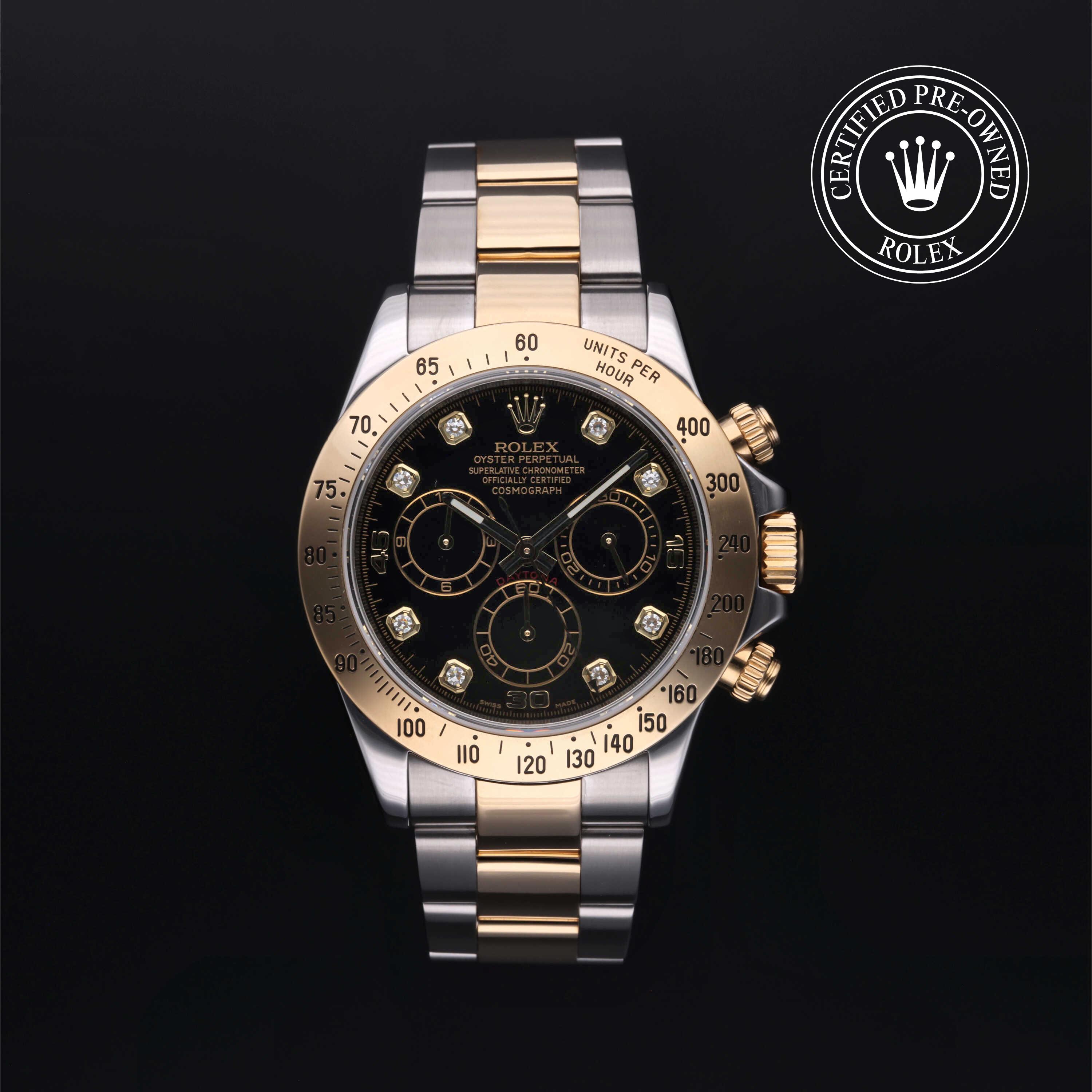 Rolex Certified Pre-Owned Watch Oyster Perpetual Cosmograph Daytona