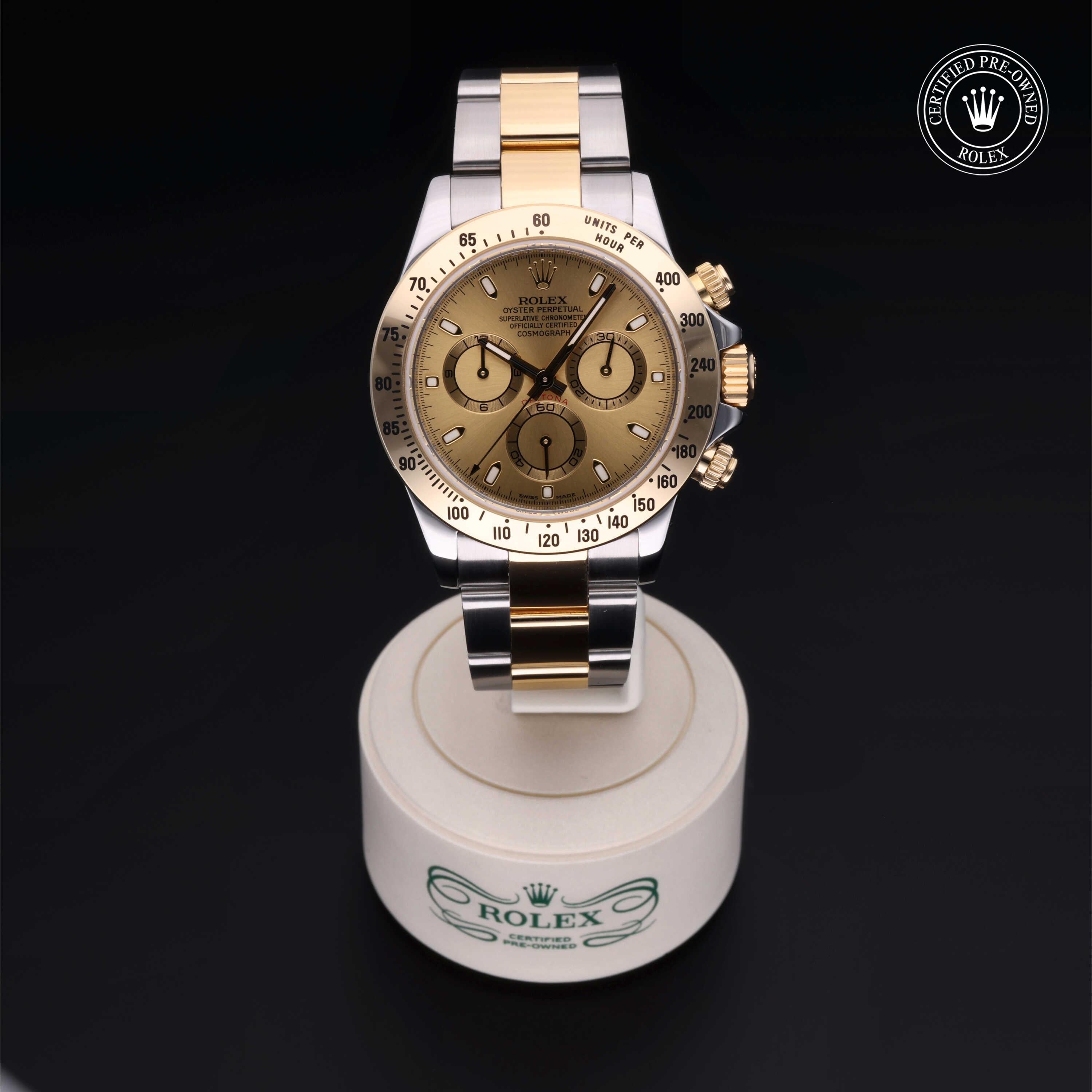 Rolex Certified Pre-Owned Watch Oyster Perpetual Cosmograph Daytona