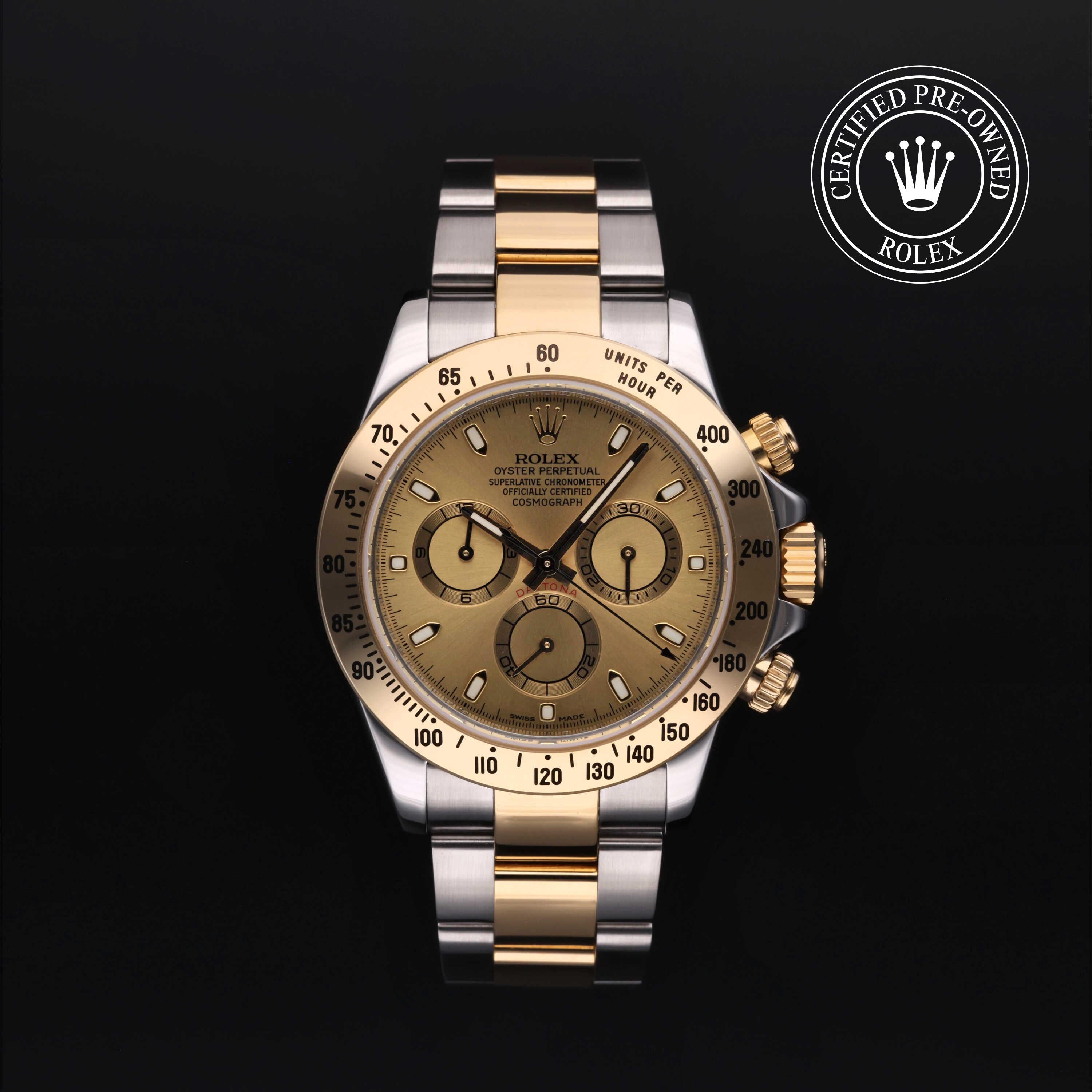 Rolex Certified Pre-Owned Watch Oyster Perpetual Cosmograph Daytona