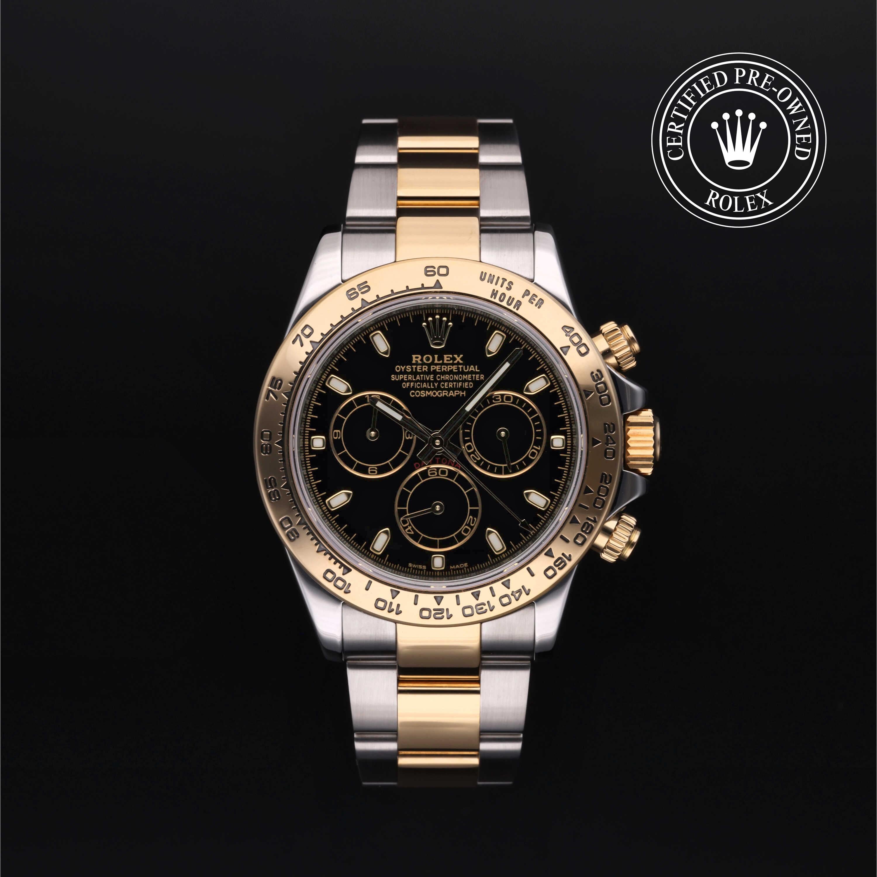 Rolex Certified Pre-Owned Watch Oyster Perpetual Cosmograph Daytona