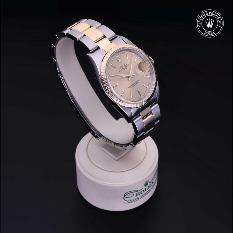 Rolex Certified Pre-Owned Watch Oyster Perpetual Date 34
