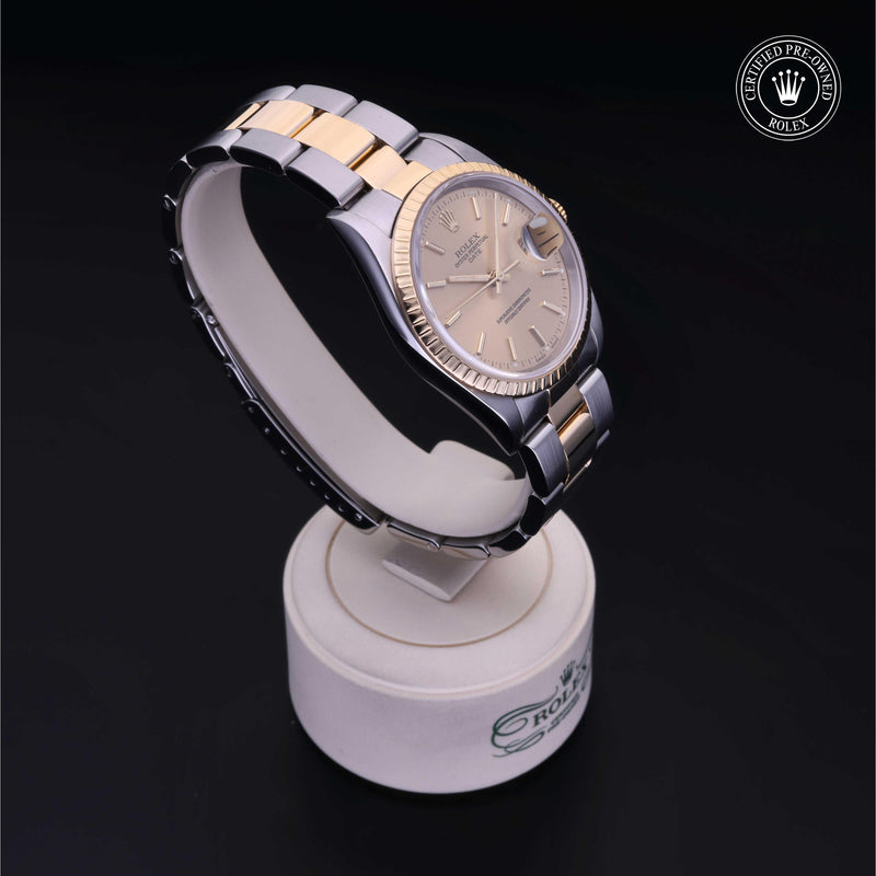 Rolex Certified Pre-Owned Watch Oyster Perpetual Date 34