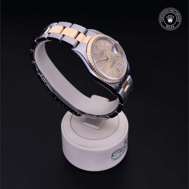 Rolex Certified Pre-Owned Watch Oyster Perpetual Date 34