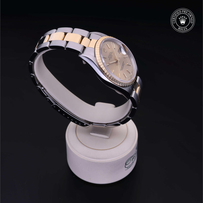 Rolex Certified Pre-Owned Watch Oyster Perpetual Date 34