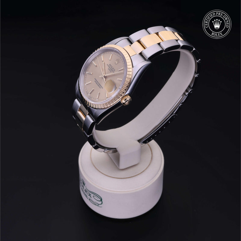 Rolex Certified Pre-Owned Watch Oyster Perpetual Date 34