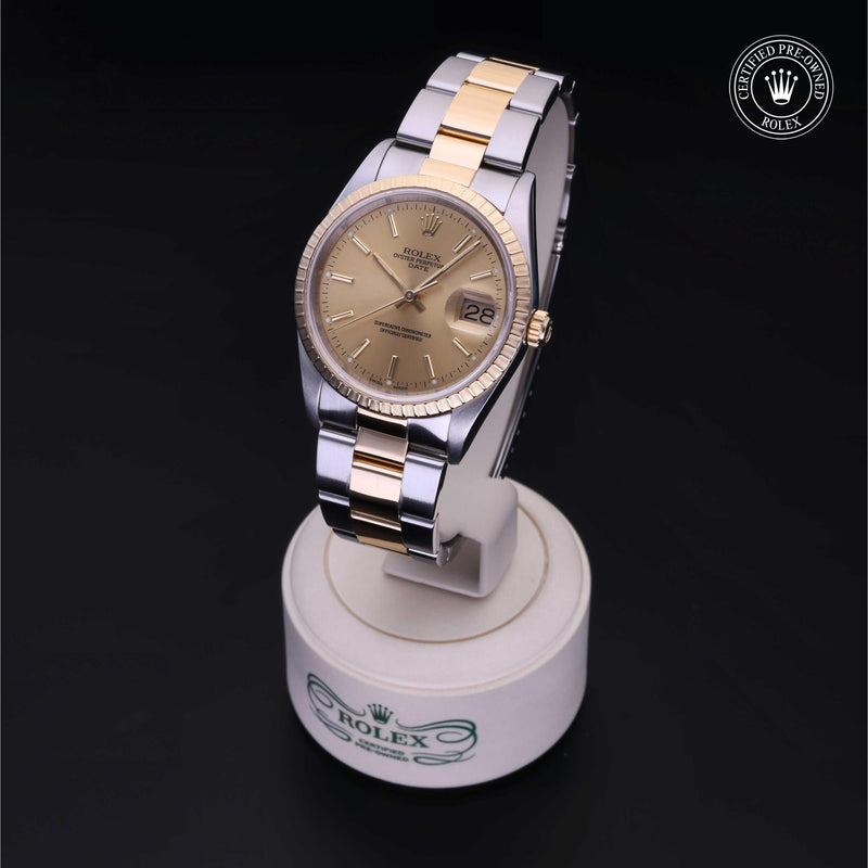 Rolex Certified Pre-Owned Watch Oyster Perpetual Date 34