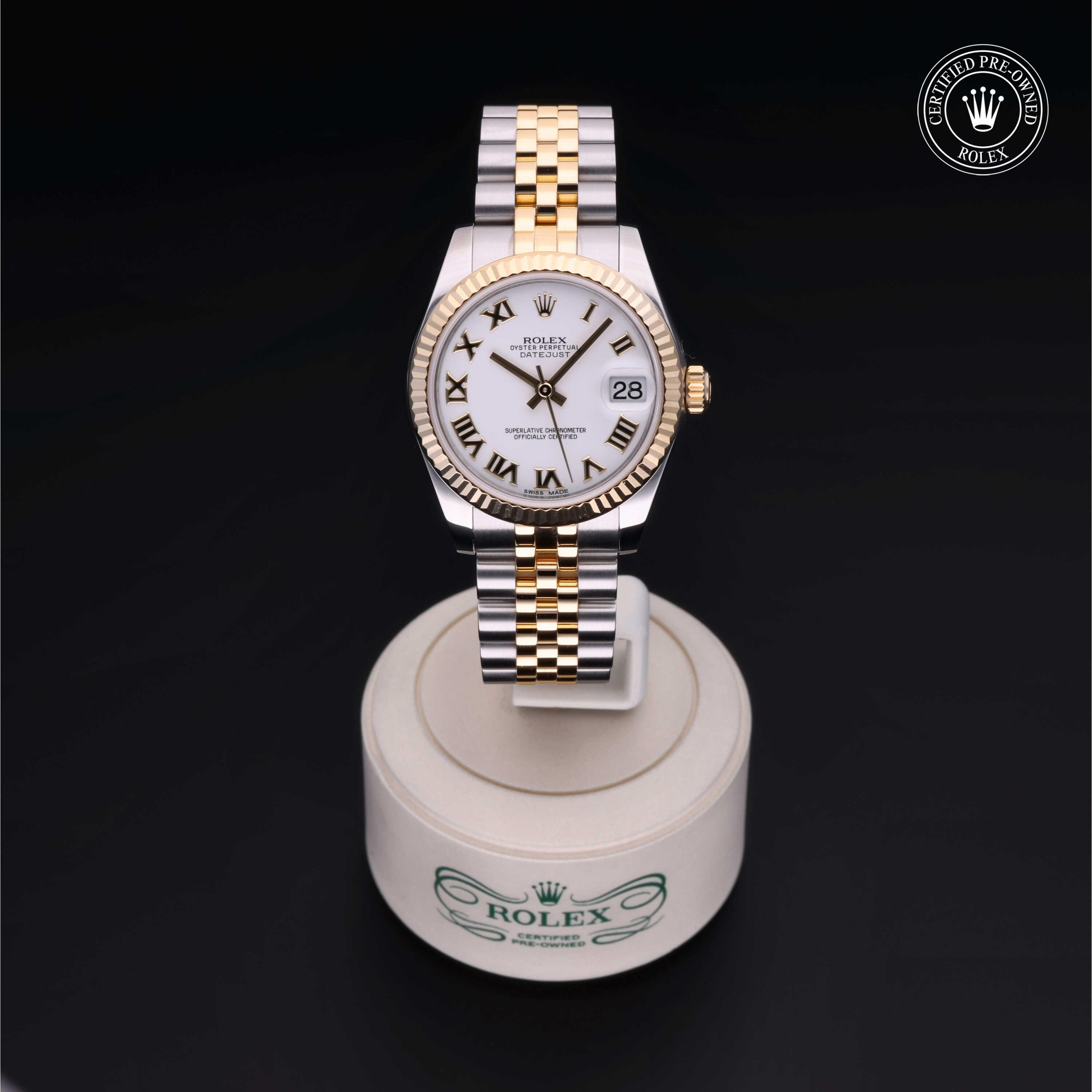Rolex Certified Pre-Owned Watch Oyster Perpetual Datejust 31