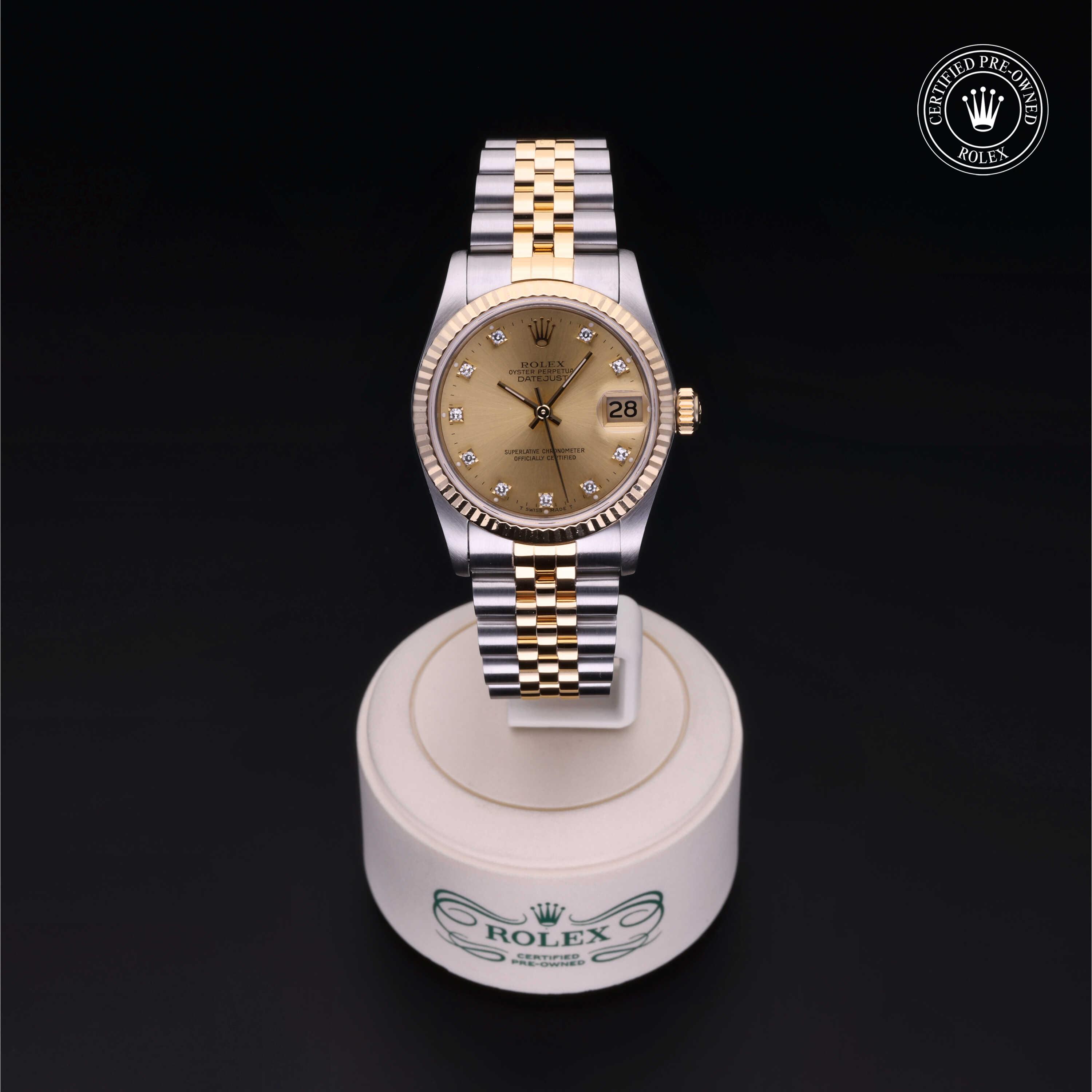 Rolex Certified Pre-Owned Watch Oyster Perpetual Datejust 31