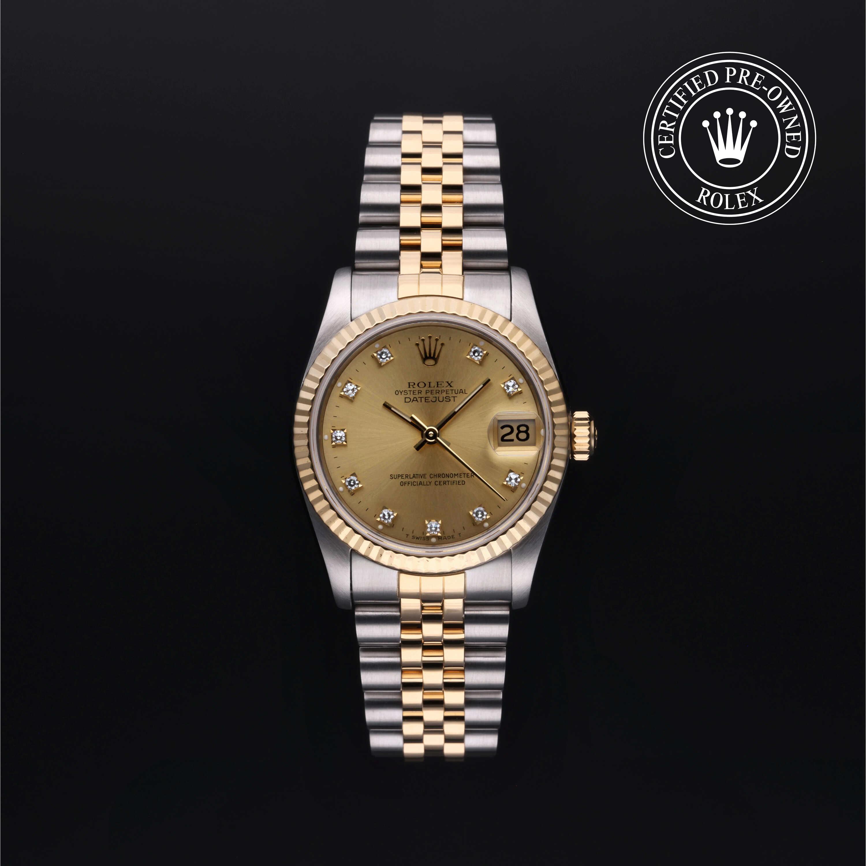 Rolex Certified Pre-Owned Watch Oyster Perpetual Datejust 31