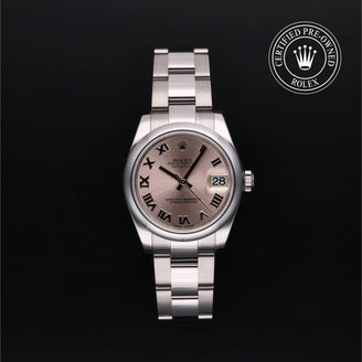 Rolex Certified Pre-Owned Watch Oyster Perpetual Datejust 31