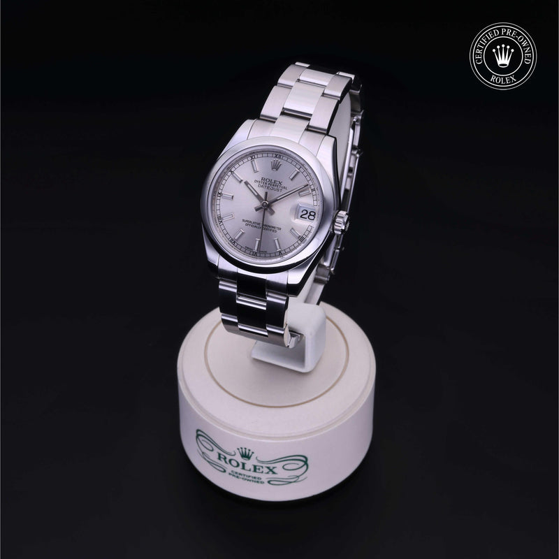 Rolex Certified Pre-Owned Watch Oyster Perpetual Datejust 31