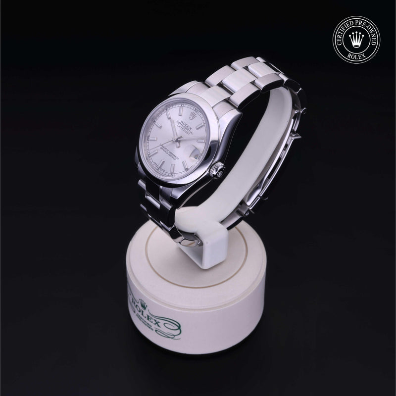 Rolex Certified Pre-Owned Watch Oyster Perpetual Datejust 31