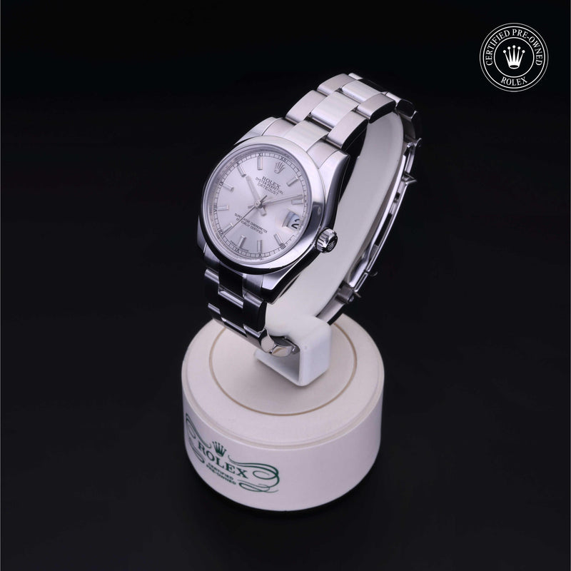 Rolex Certified Pre-Owned Watch Oyster Perpetual Datejust 31
