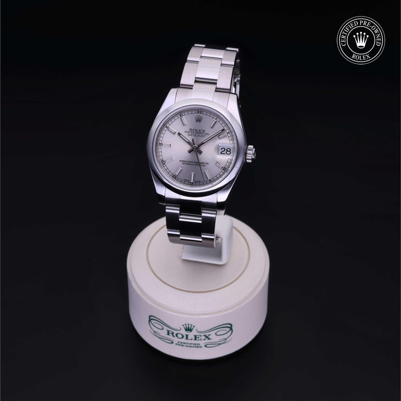 Rolex Certified Pre-Owned Watch Oyster Perpetual Datejust 31
