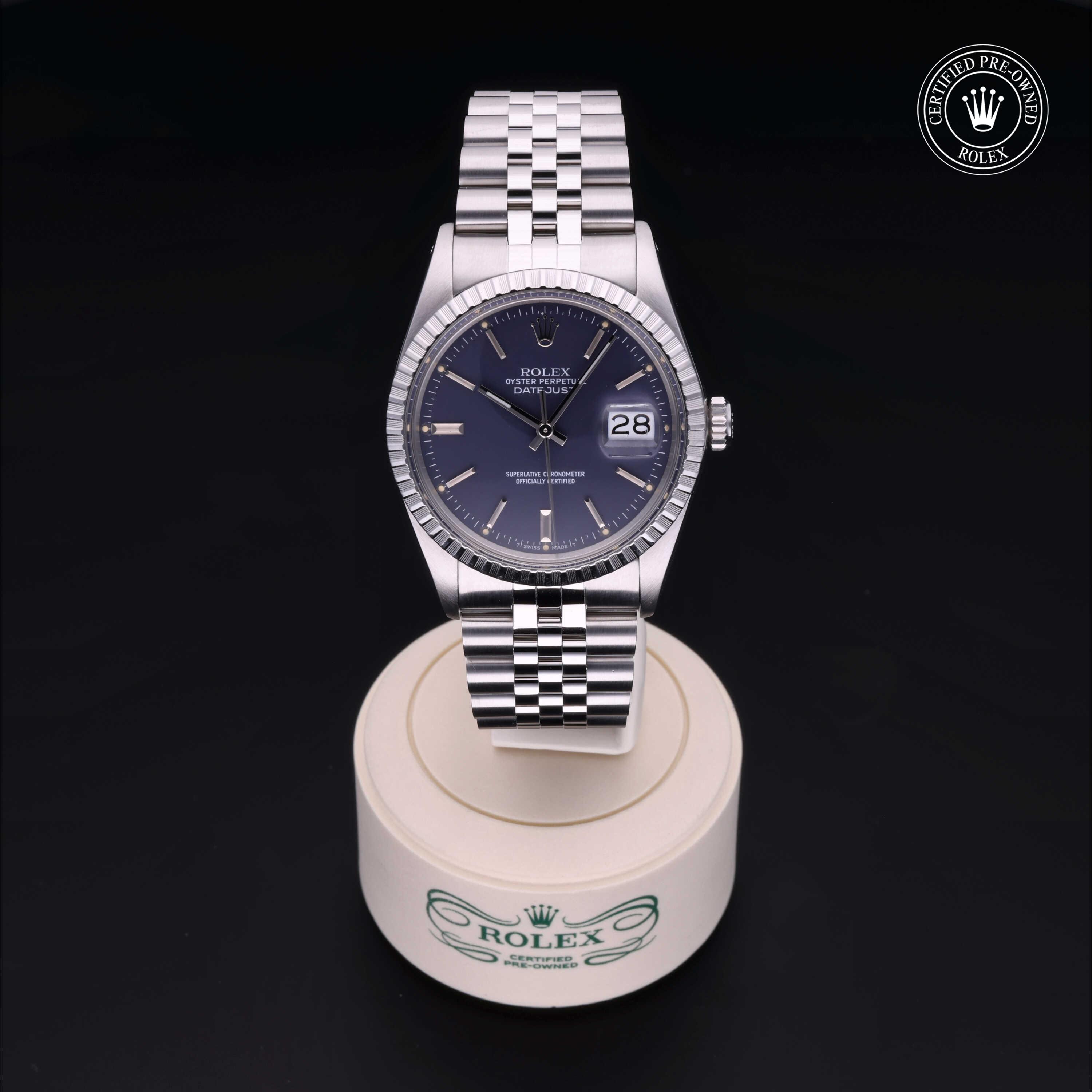 Rolex Certified Pre-Owned Watch Oyster Perpetual Datejust 36 16030