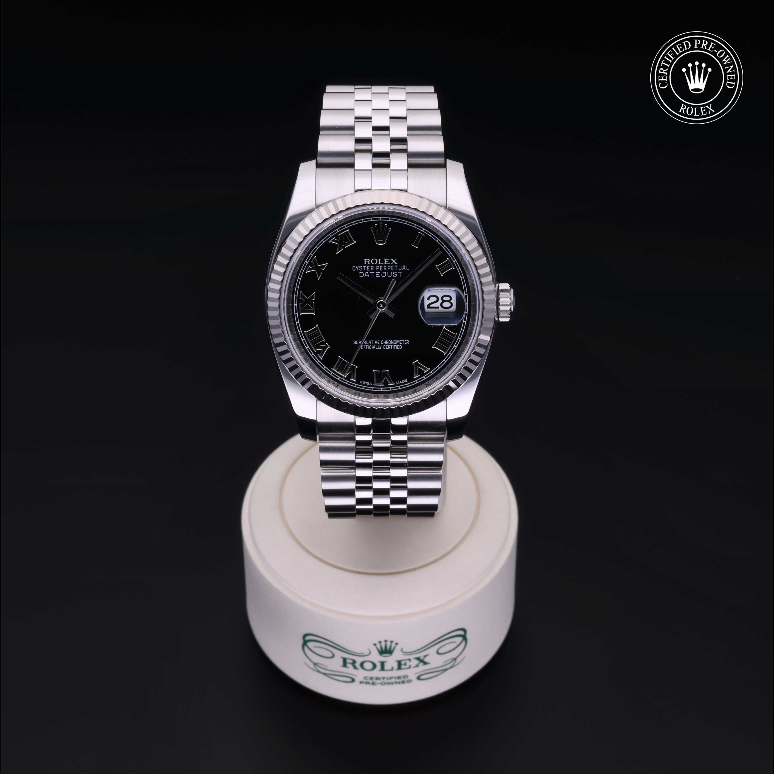 Rolex Certified Pre-Owned Watch Oyster Perpetual Datejust 36