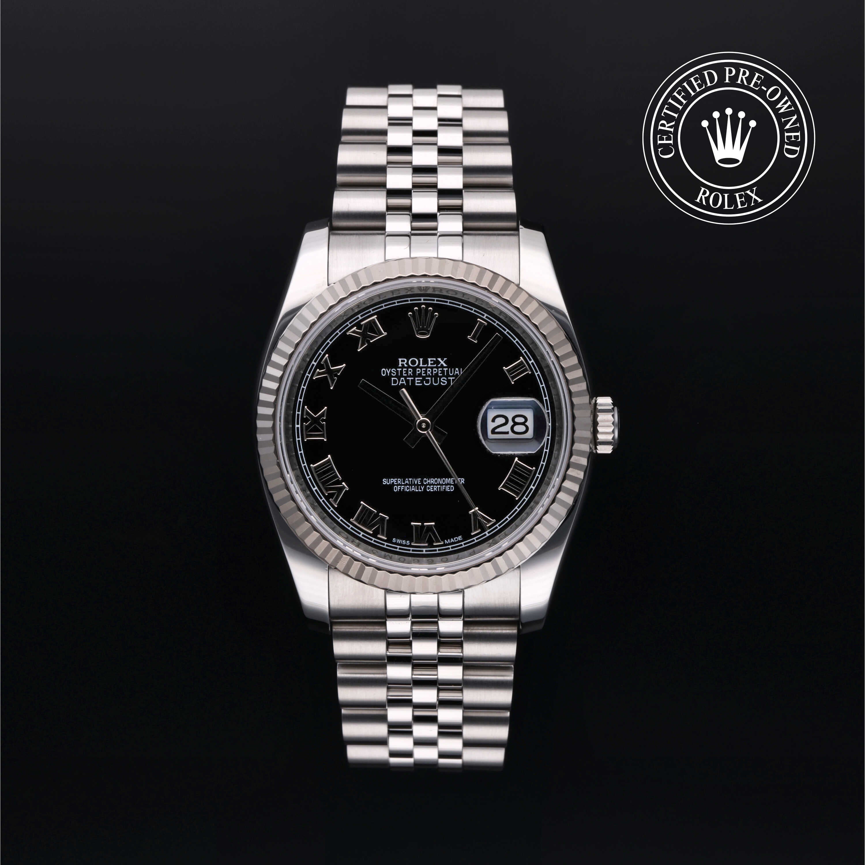 Rolex Certified Pre-Owned Watch Oyster Perpetual Datejust 36