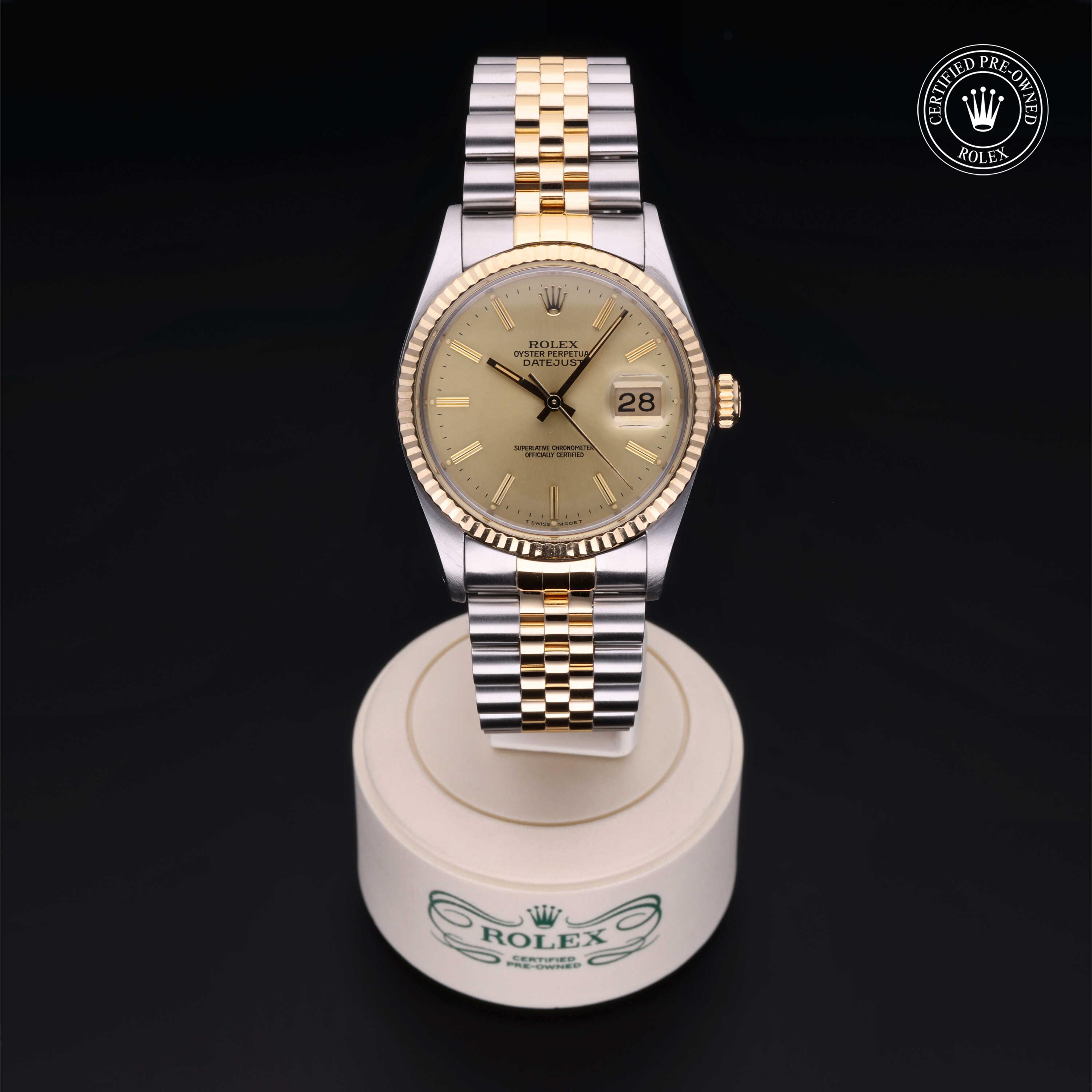 Rolex Certified Pre-Owned Watch Oyster Perpetual Datejust 36