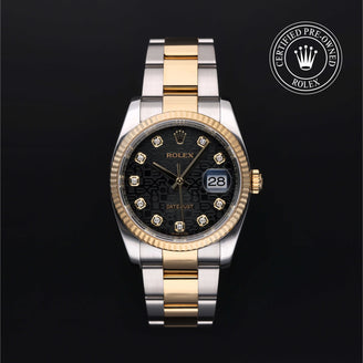 Rolex Certified Pre-Owned Watch Oyster Perpetual Datejust 36