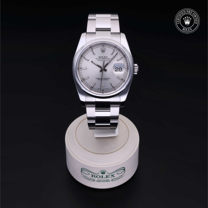 Rolex Certified Pre-Owned Watch Oyster Perpetual Datejust 36