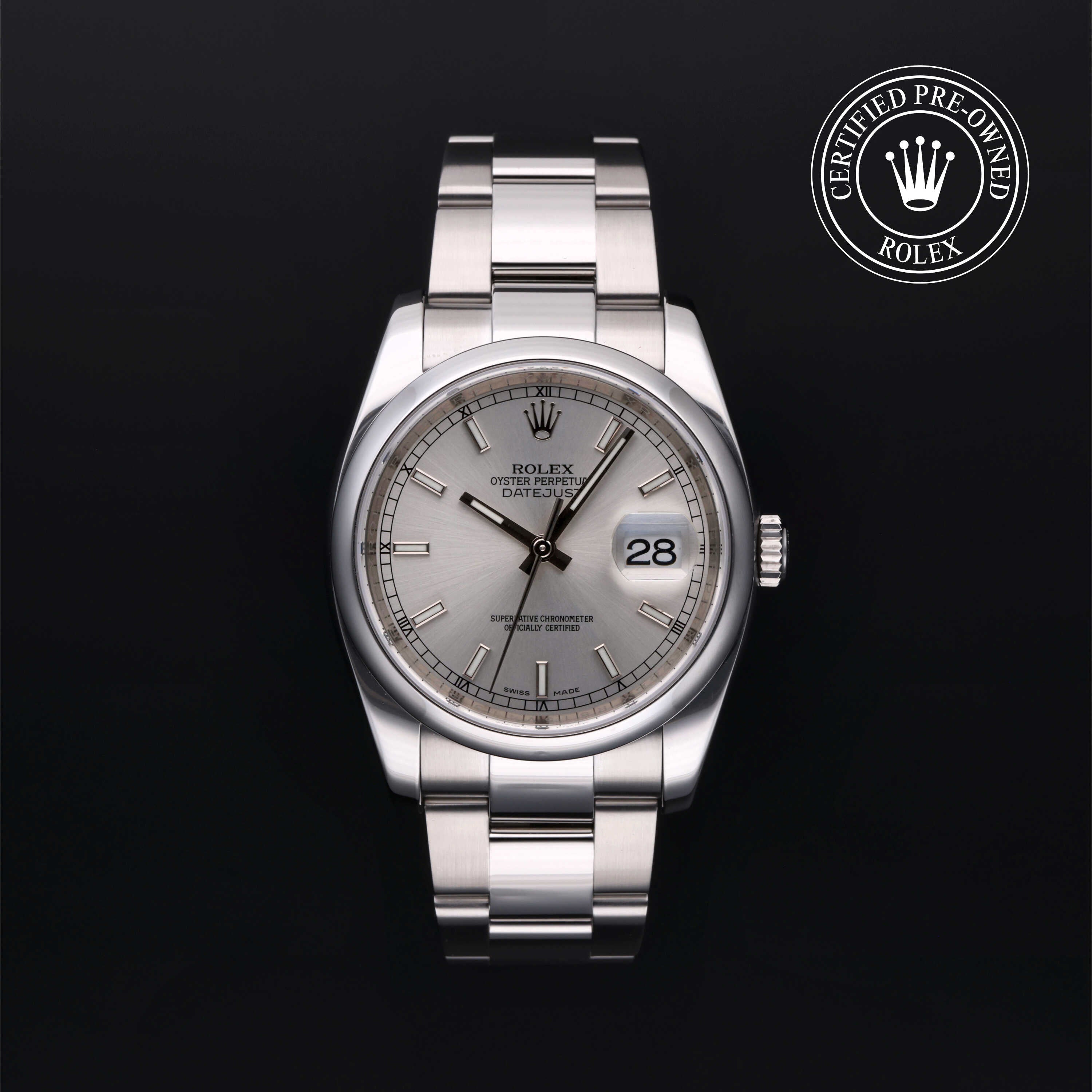 Rolex Certified Pre-Owned Watch Oyster Perpetual Datejust 36