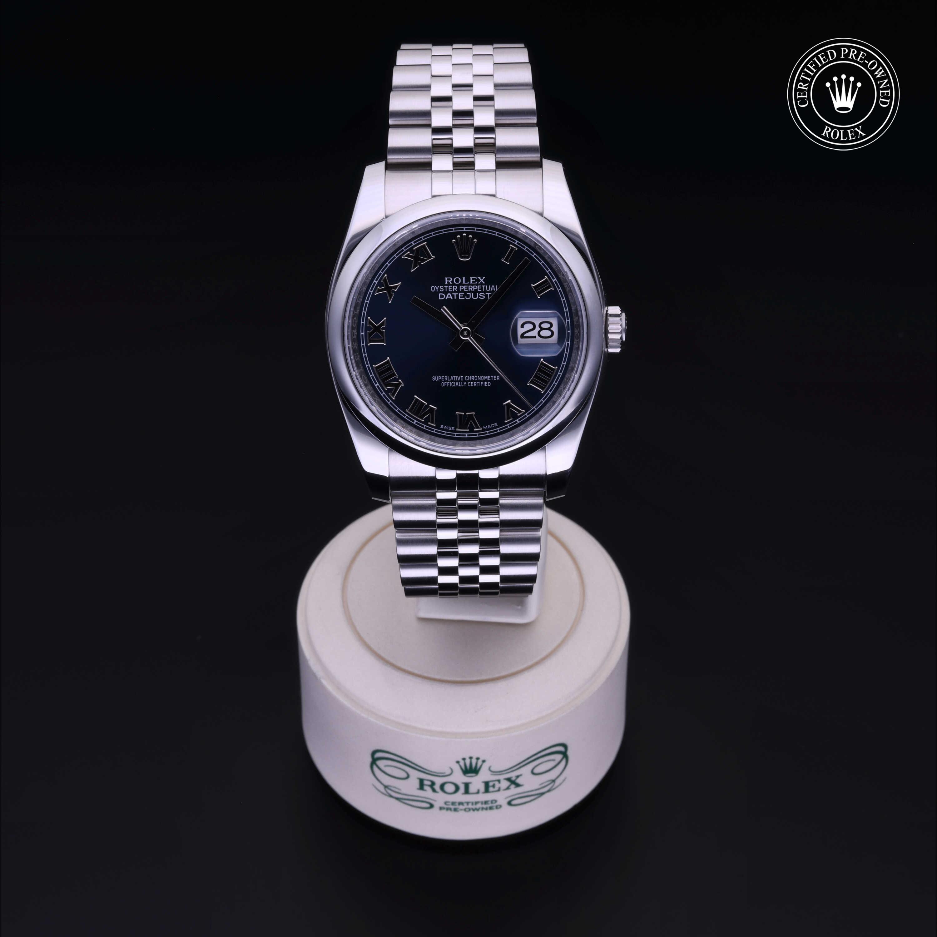 Rolex Certified Pre-Owned Watch Oyster Perpetual Datejust 36