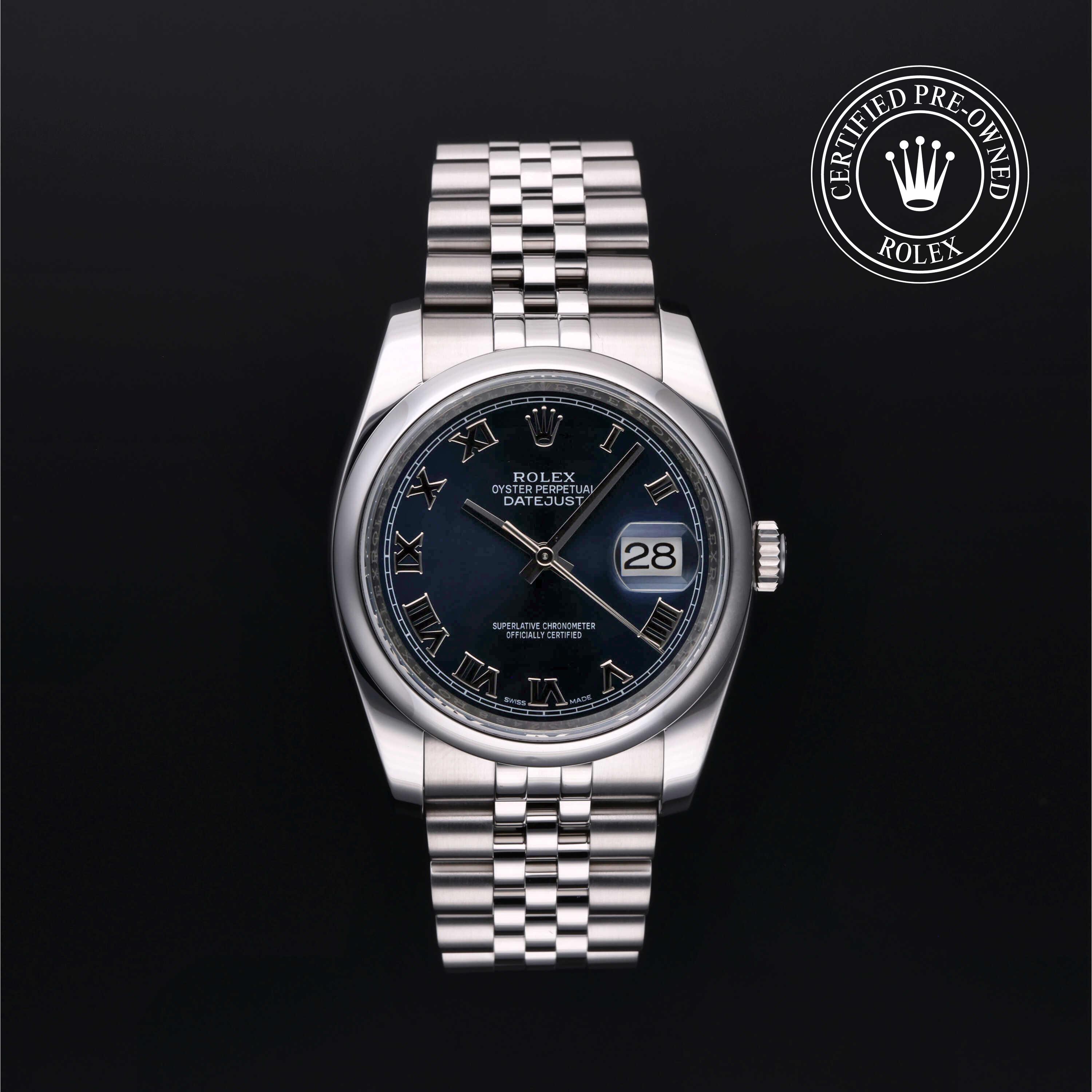 Rolex Certified Pre-Owned Watch Oyster Perpetual Datejust 36