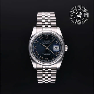 Rolex Certified Pre-Owned Watch Oyster Perpetual Datejust 36