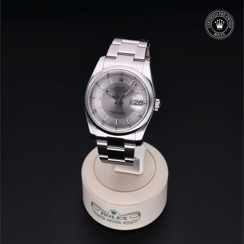Rolex Certified Pre-Owned Watch Oyster Perpetual Datejust 36