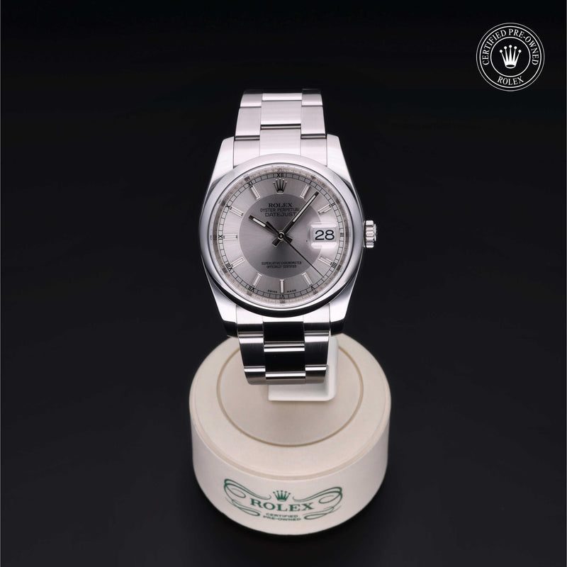 Rolex Certified Pre-Owned Watch Oyster Perpetual Datejust 36